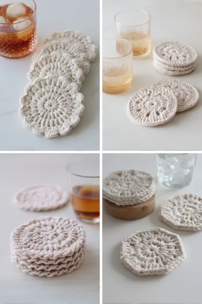 Simple Crochet Coaster Patterns for Beginners