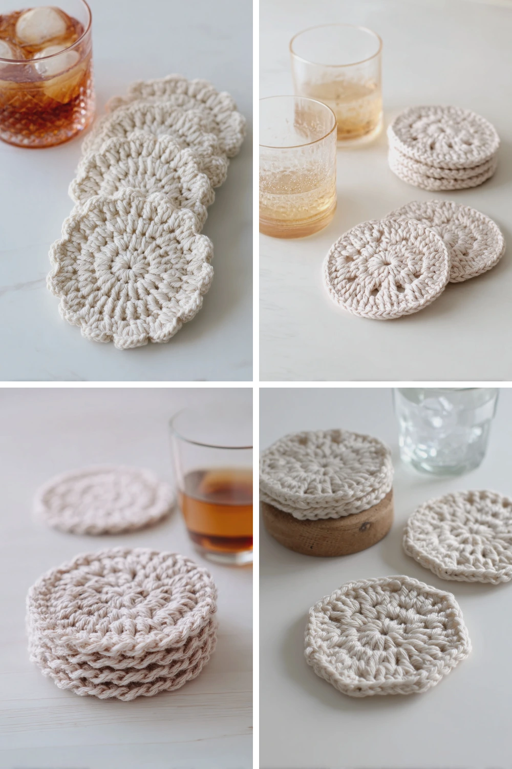 Simple Crochet Coaster Patterns for Beginners
